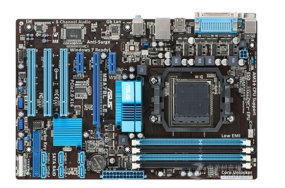 華碩m5a78l le ddr3主板 am3/am3 推土機 開六核秒870