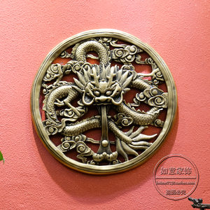 龙头装饰挂件 新古典后 span class=h>现代 /span>玄关 span class=h>