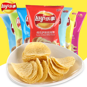 乐事薯片马铃薯片70g 原味番茄黄瓜味休闲膨化土豆片特产零食小吃