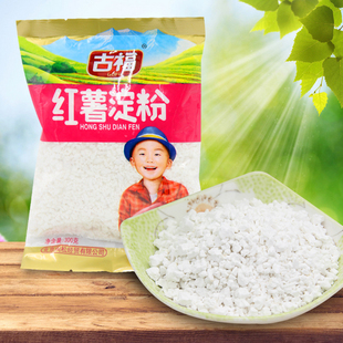 古福 红薯淀粉 地瓜粉 生粉淀粉 厨房 凉皮原料 300克*4袋装
