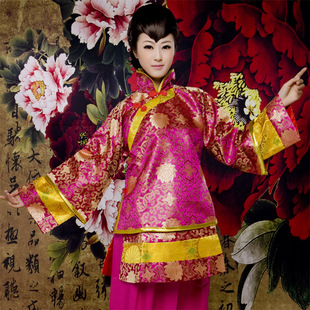 表演服 古装橘子红了秀禾服婚服中式婚礼服胡静结婚服新娘敬酒