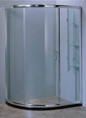 卫浴 整体淋浴房  简易淋浴 沐浴房 屏风  带底座挡水条 玻璃门